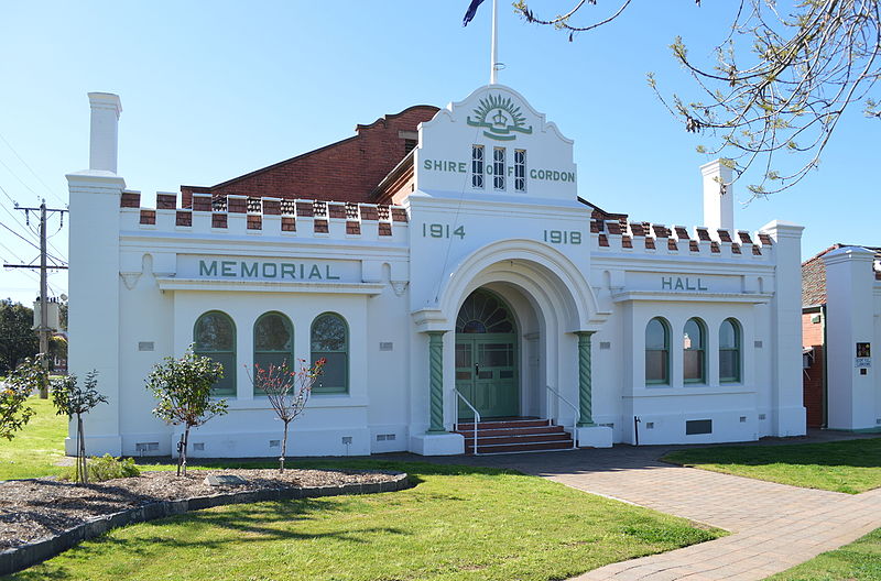 War Memorial Hall Boort #1