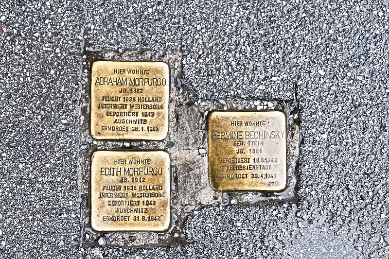 Stolpersteine Hans-Prodinger-Straße 19 (voorheen Schlachthofgasse 19 / Rainerstraße 15) #2