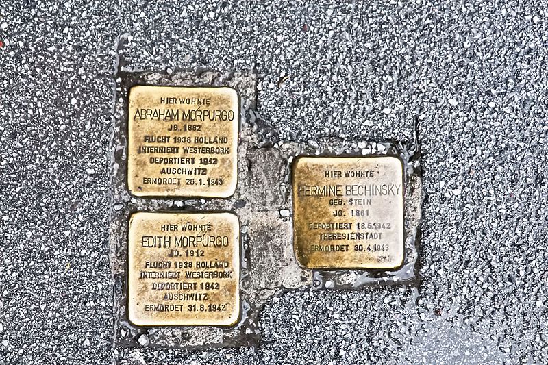 Stolpersteine Hans-Prodinger-Strae 19 (voorheen Schlachthofgasse 19 / Rainerstrae 15) #2