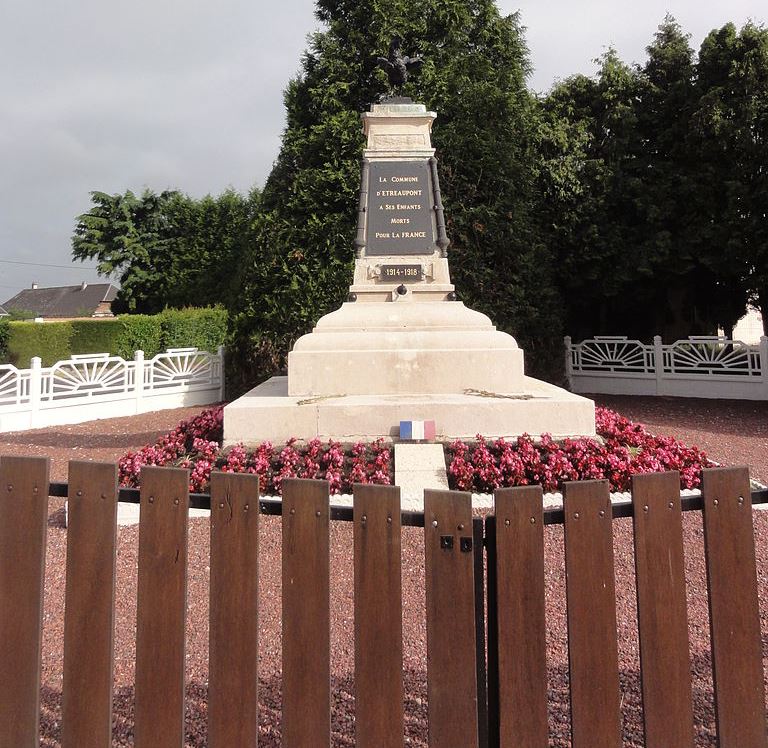 Oorlogsmonument traupont #1