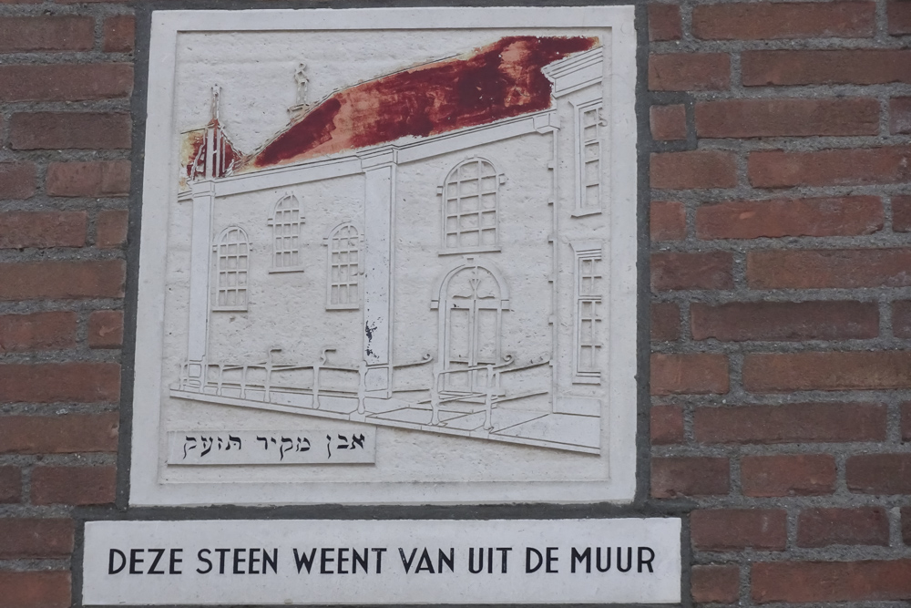 Plaque Synagogue Hoorn