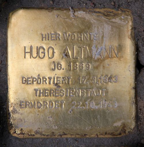Stolpersteine Fasanenstraße 41 #1