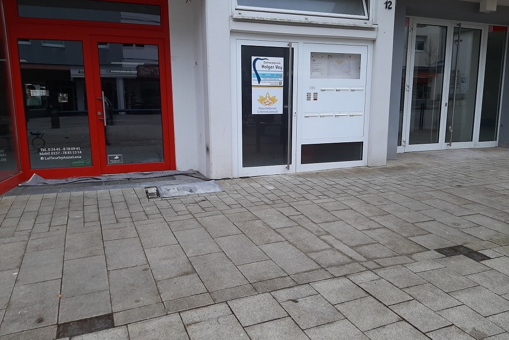 Stumbling Stones Steinstraße 5 (now Am Markt 12) #5