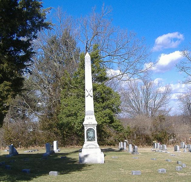 Geconfedereerden-Monument en Graven Georgetown Cemetery #1