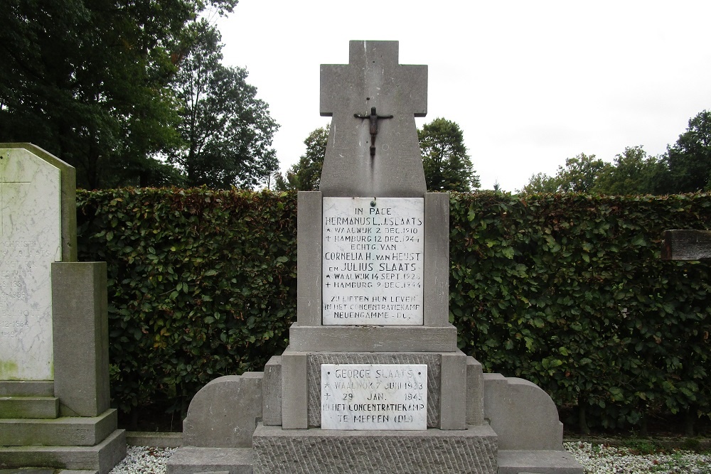 Dutch War Graves General Cemetery Bloemendaal Waalwijk