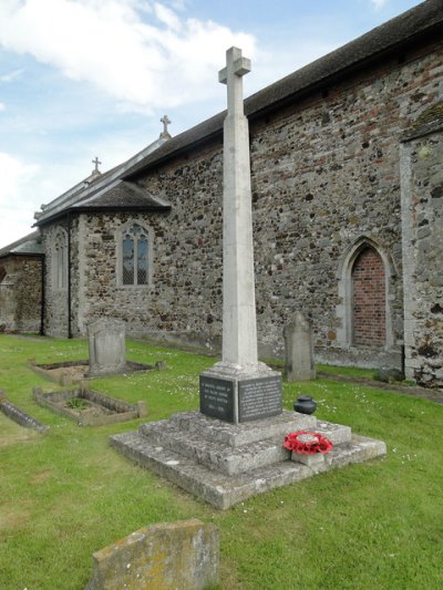 Oorlogsmonument South Wootton