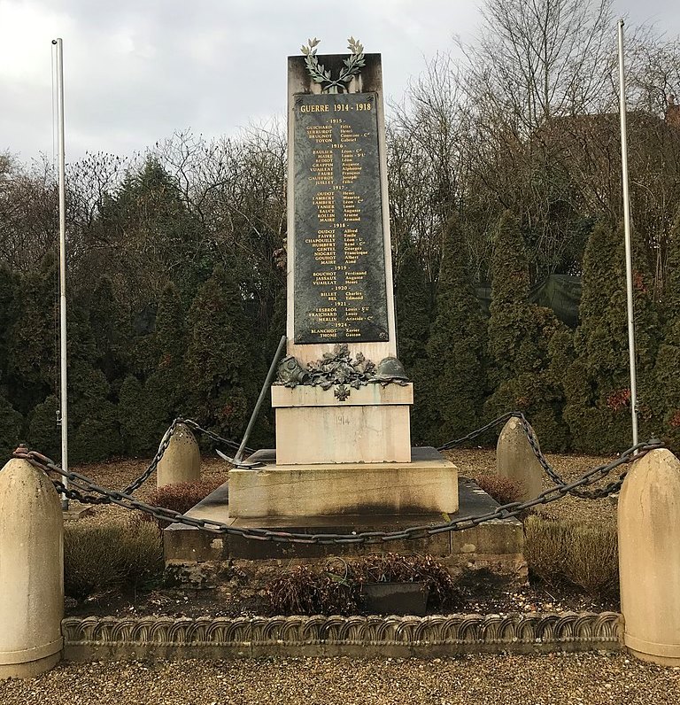 Oorlogsmonument Mont-sous-Vaudrey