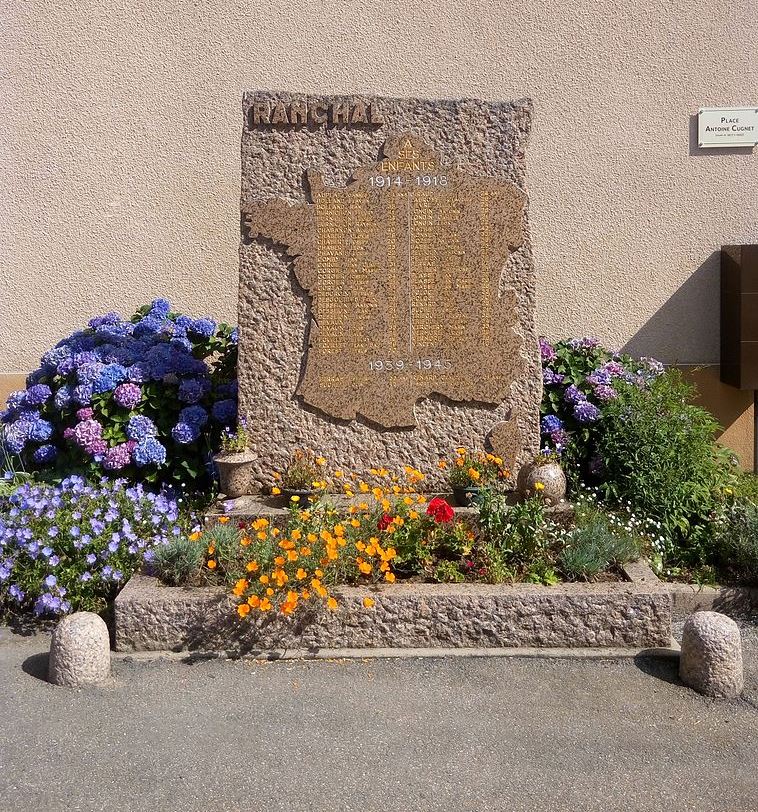 Oorlogsmonument Ranchal