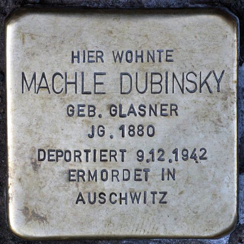 Stolperstein Rosenthaler Strae 19