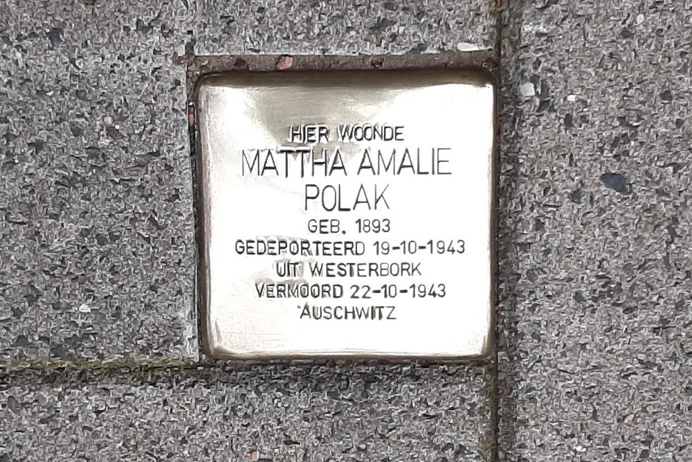 Stolperstein Prinsesselaan 29 #1