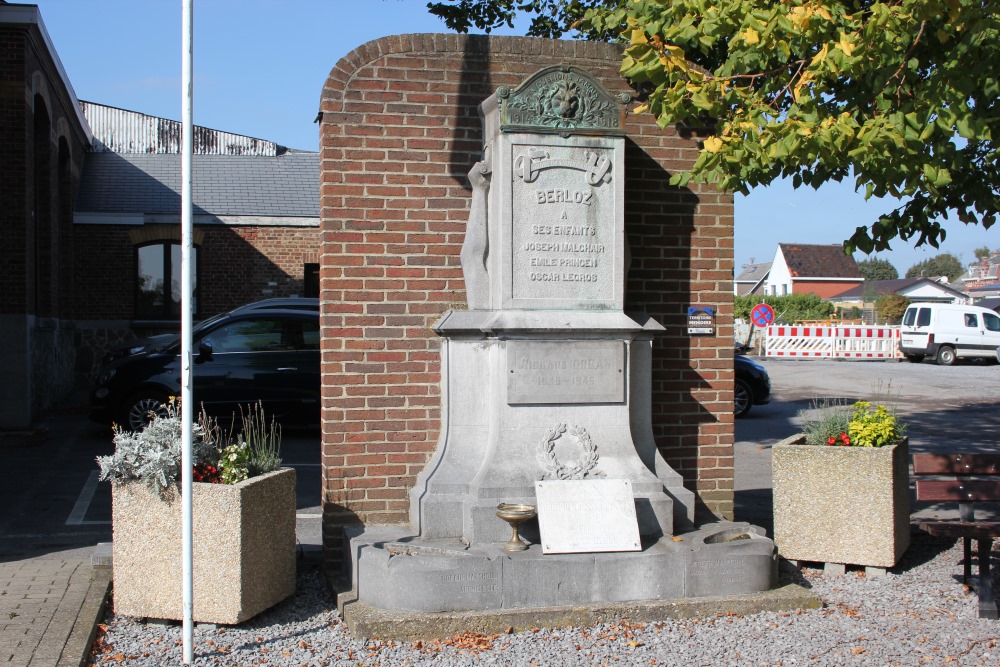 Oorlogsmonument Berloz #1