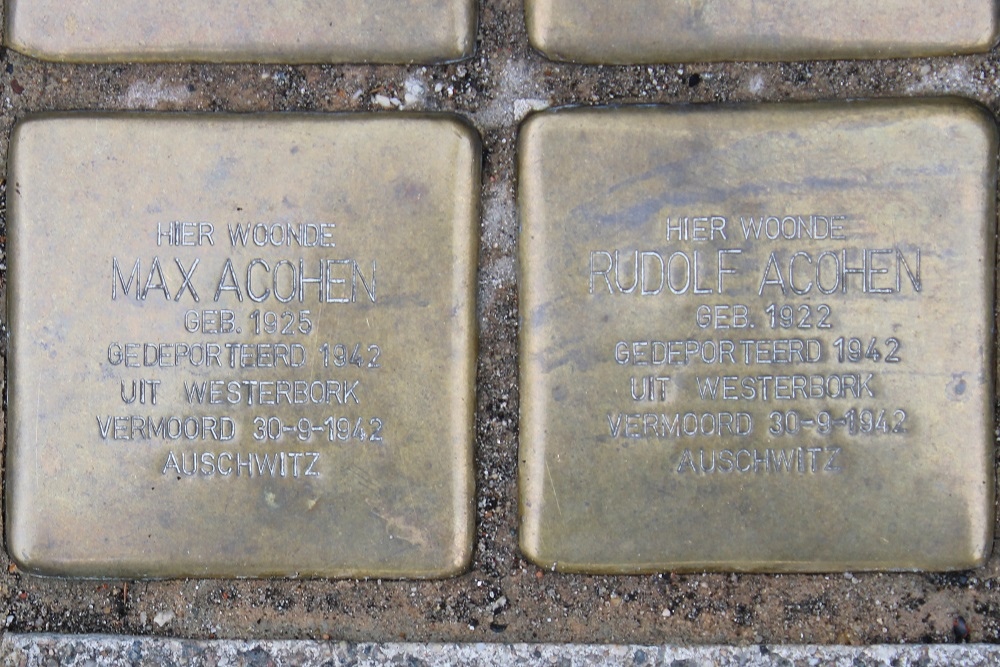 Stolpersteine Rubensstraat 73 #3