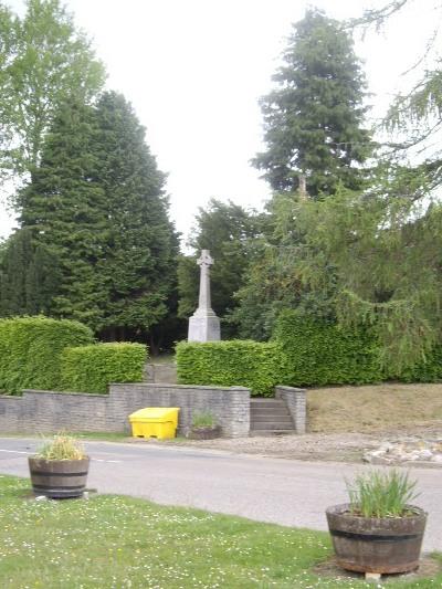 Oorlogsmonument Glenlivet District #1