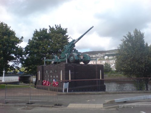 Anti-aircraft Gun Swansea #1