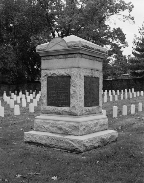 Geconfedereerd Monument Philadelphia National Cemetery #1