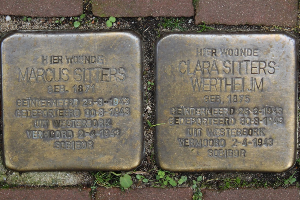 Stumbling Stones Nieuwe Amstelstraat 8 #5