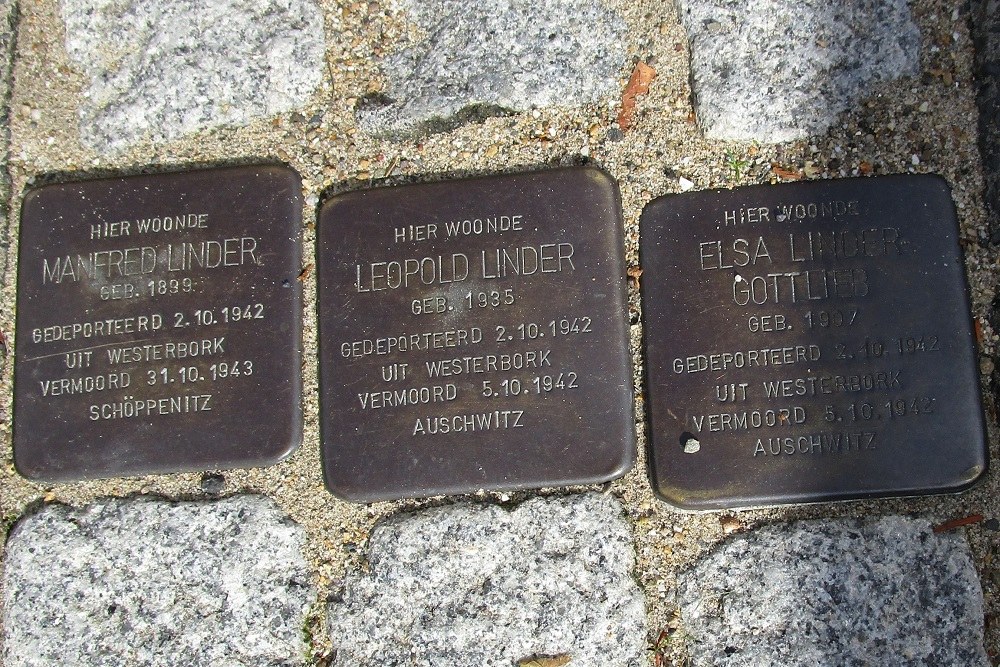 Stolpersteine Hertzogstraat 3 #2