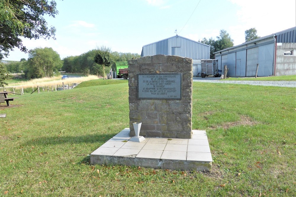 Memorial Stone 50 Years of Liberation and Battle of the Bulge