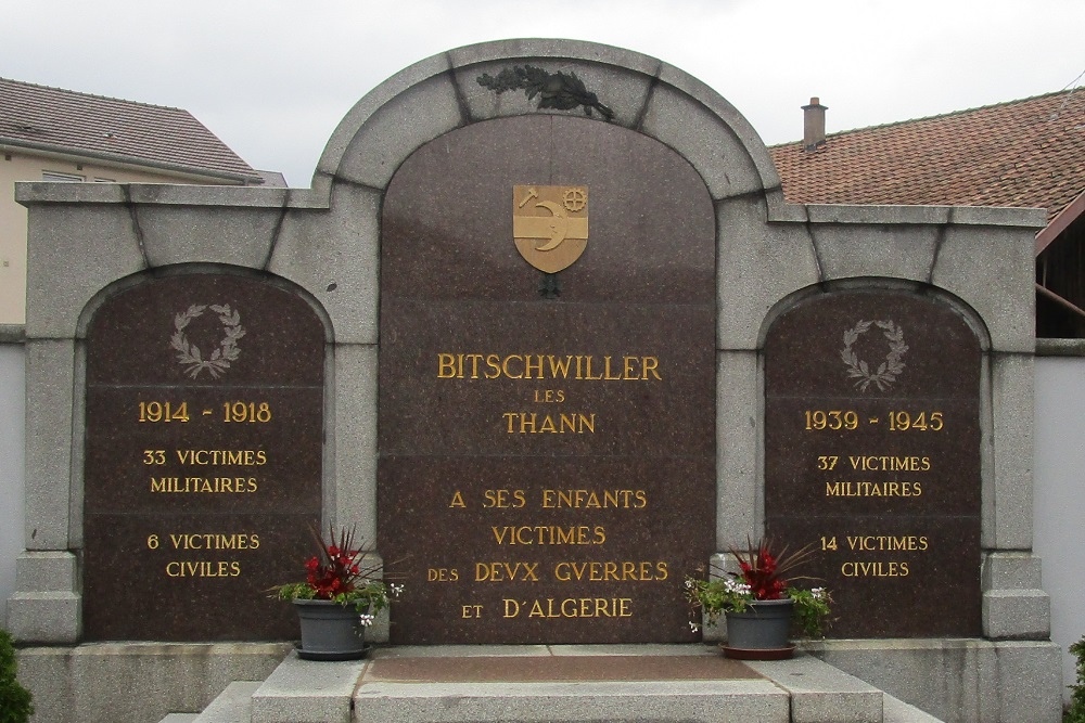 War Memorial Bitschwiller-ls-Thann #2