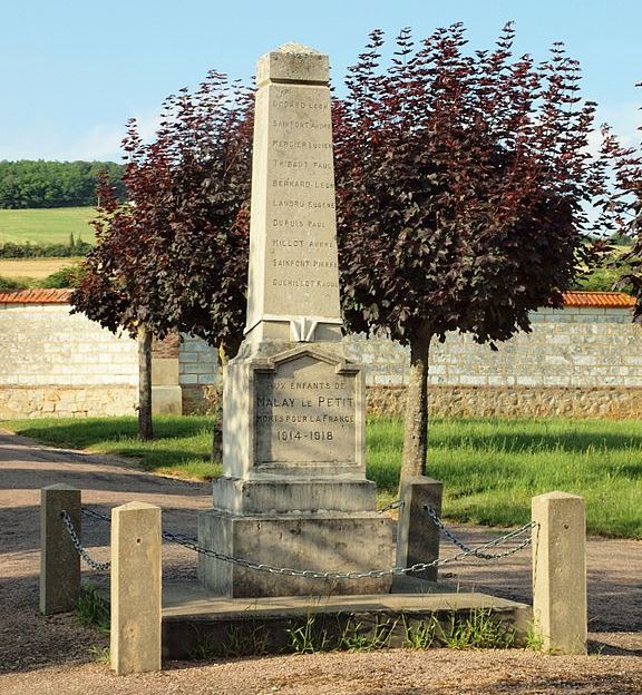 Monument Eerste Wereldoorlog Malay-le-Petit #1