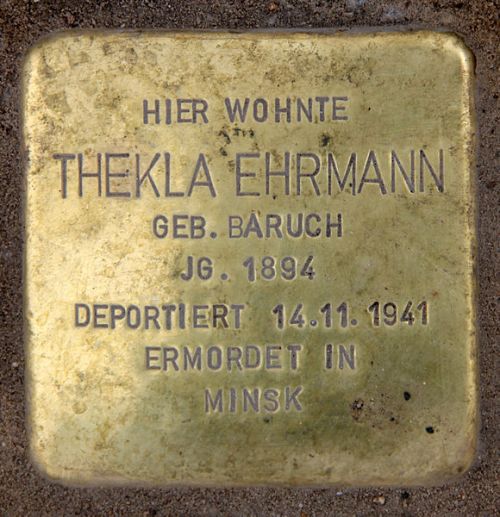 Stolpersteine Lessingstraße 8