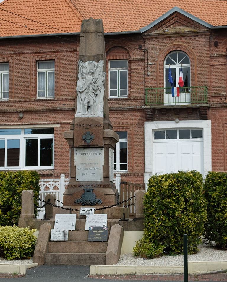 Oorlogsmonument Écourt-Saint-Quentin #1