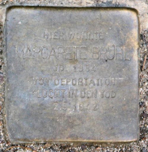 Stolpersteine Helmstedter Straße 10 #2