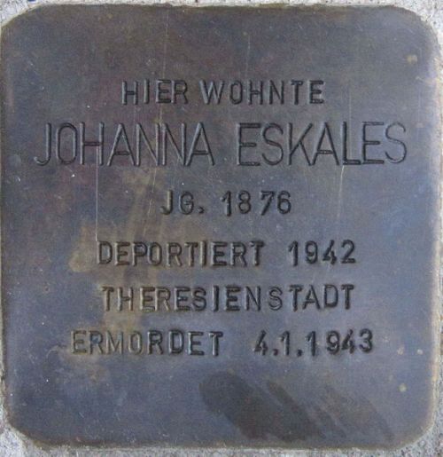 Stolperstein Eckgasse 3 #1