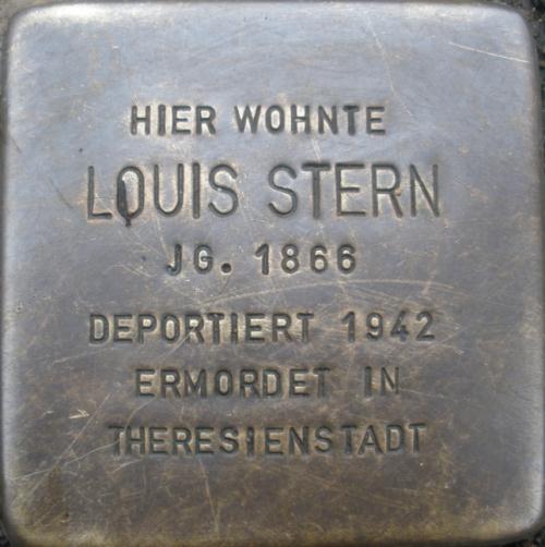Stolperstein Wesselbachstraße 2