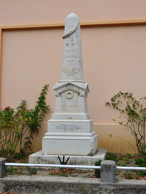 Oorlogsmonument Bouvires