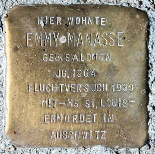 Stolpersteine Pariser Strae 37