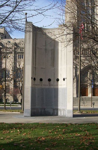 Vietnam War Memorial Indiana