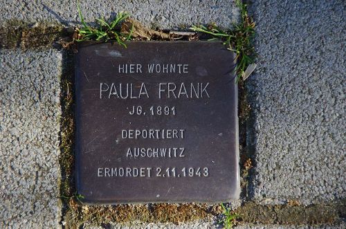 Stolperstein Marktstrae 9 #1