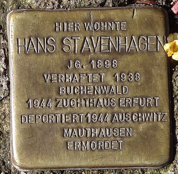 Stolpersteine Markt 4 #2