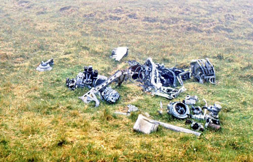 Crash Site & Wreckage Bristol Beaufighter Fighter St. Kilda #1