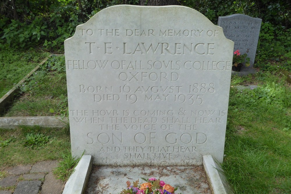 Grave of T.E. Lawrence, Moreton Church Cemetery