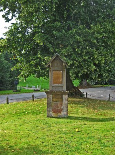 Oorlogsmonument Worfield #1