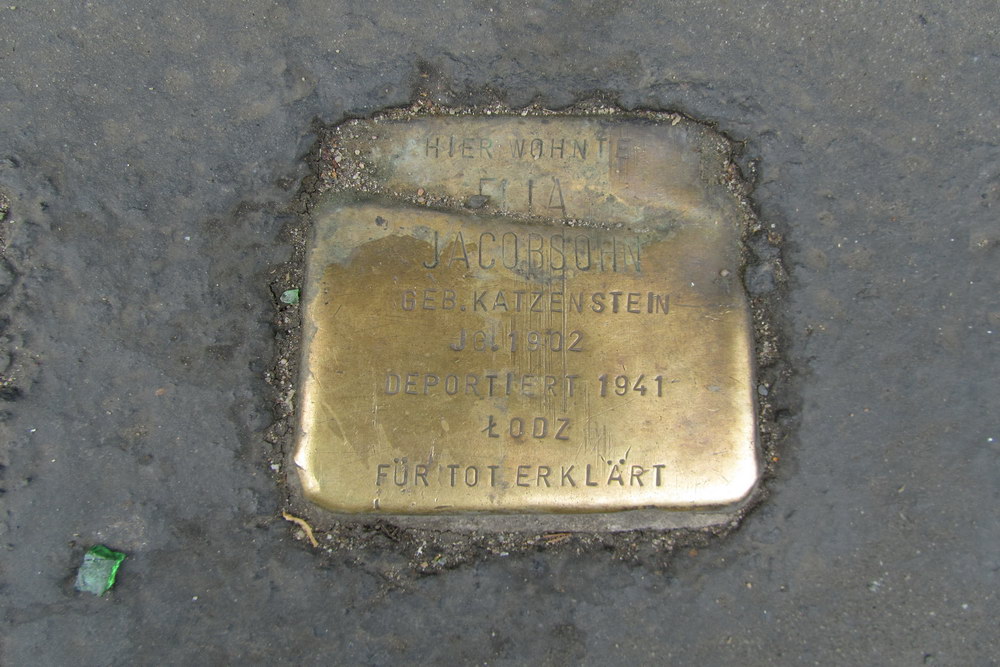 Stumbling Stones Zülpicher Straße 302 #3