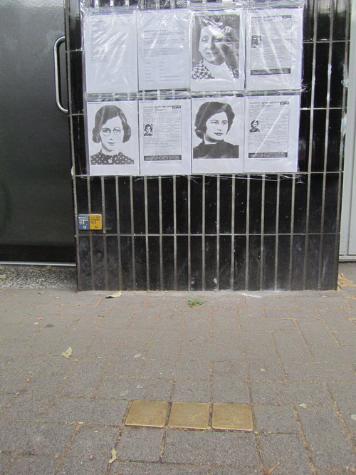 Stumbling Stones Moselstraße 74 #3