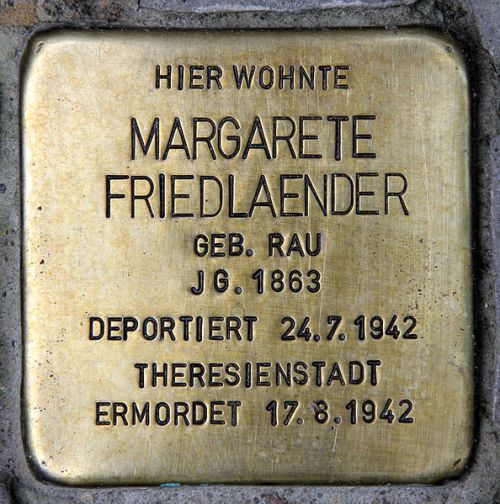 Stolpersteine Jenaer Straße 24 #3