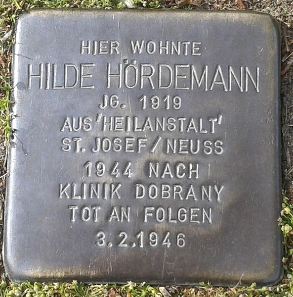 Stolperstein Heckerhof 5 #1