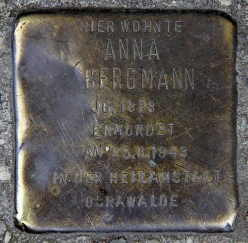 Stolperstein Liegnitzer Strae 4 #1