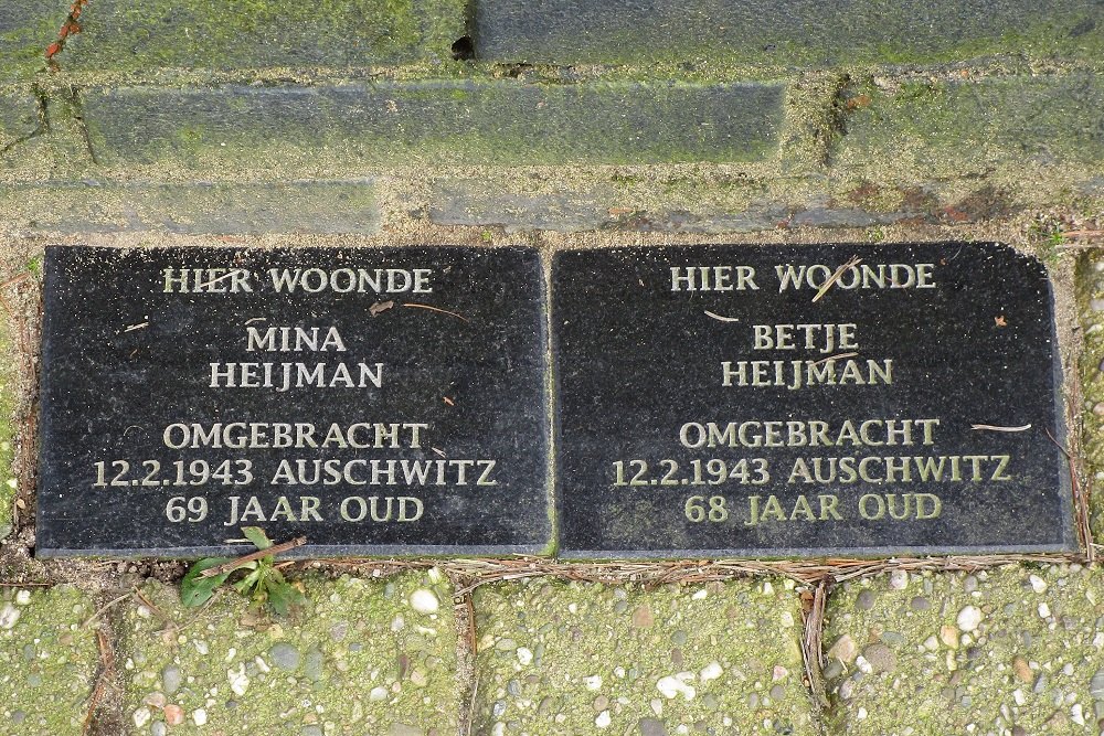 Remembrance Stones Badhuisweg 58 #2