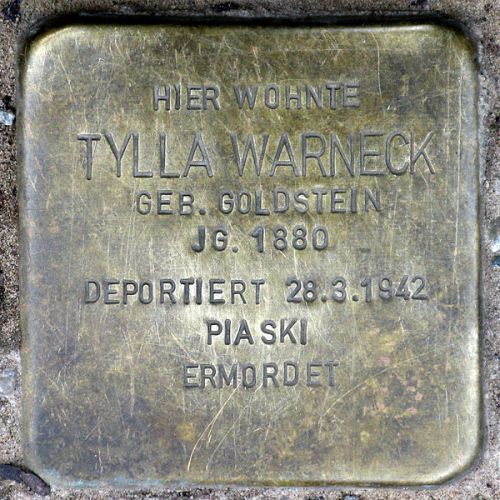 Stolperstein Heinrich-Mann-Strae 11-13