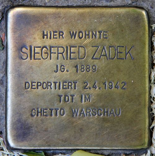 Stumbling Stones Schierker Straße 5 #4