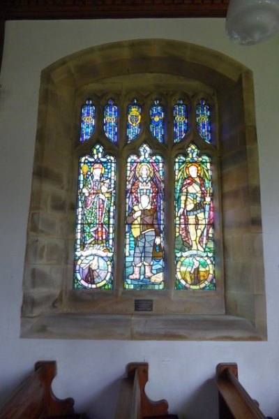 Remembrance Windows Kettlewell Church #1