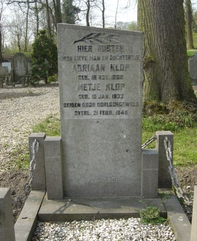 Dutch War Graves Zaltbommel Old Gen. Cemetery #2