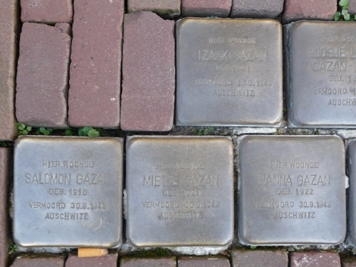 Stolpersteine Nobelstraat 10 #2