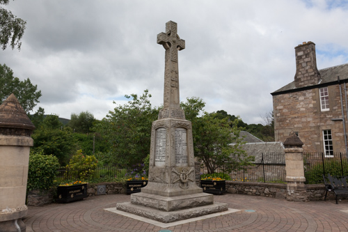 Oorlogsmonument Pitlochry #1