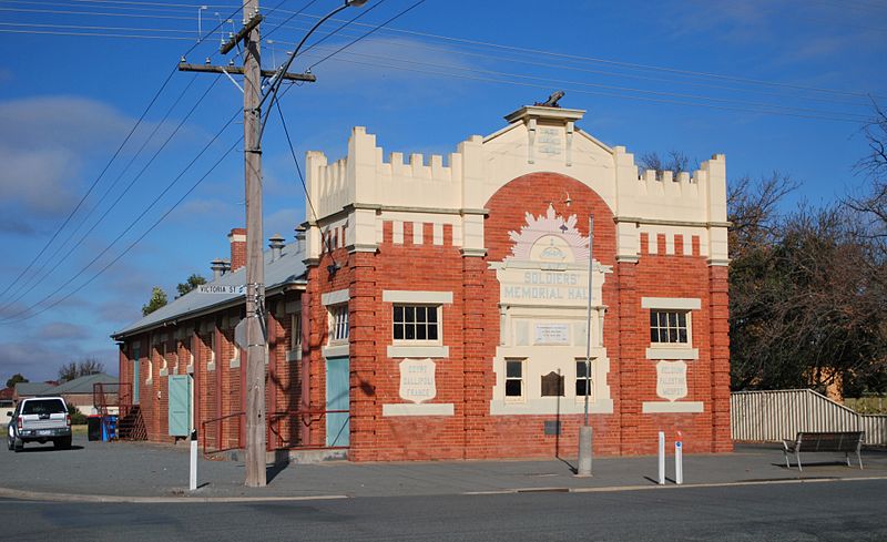 War Memorial Hall Tallygaroopna